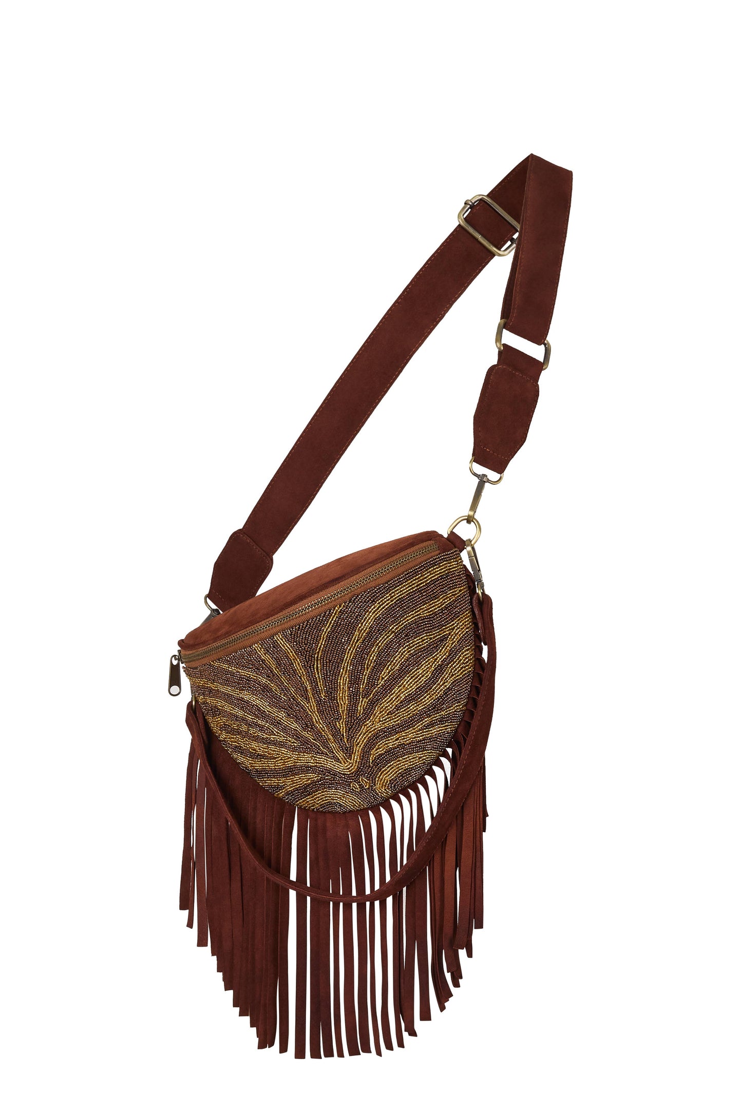 Ziggy Belt Bag Tobacco/Gold