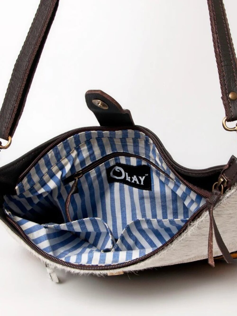 Olay by American Darling Rustic Sunflower Crossbody Hobo