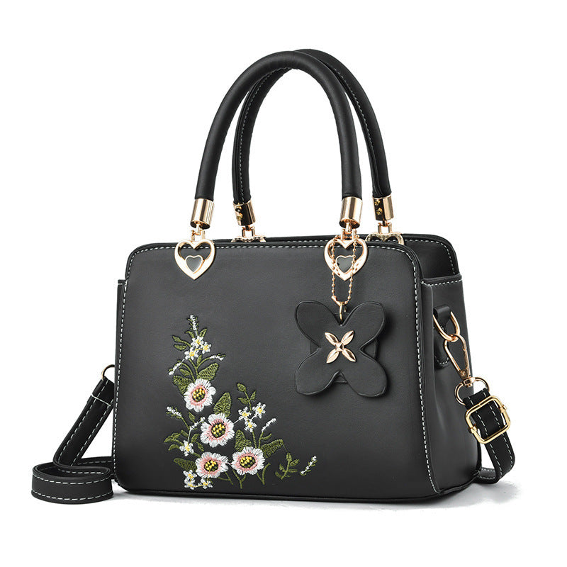 Floral Passion Crossbody Handbag