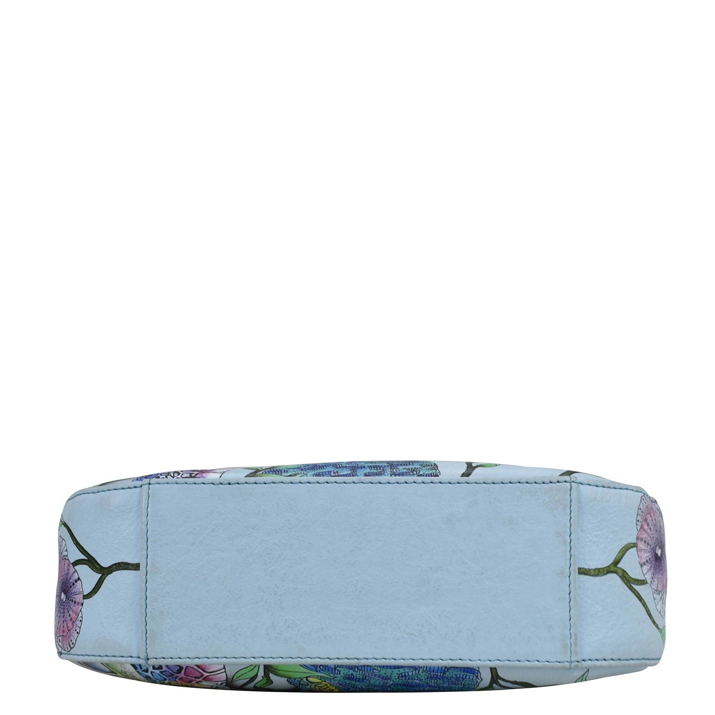Anuschka Hand-Painted Leather Small Convertible Hobo - 701-sea turtle
