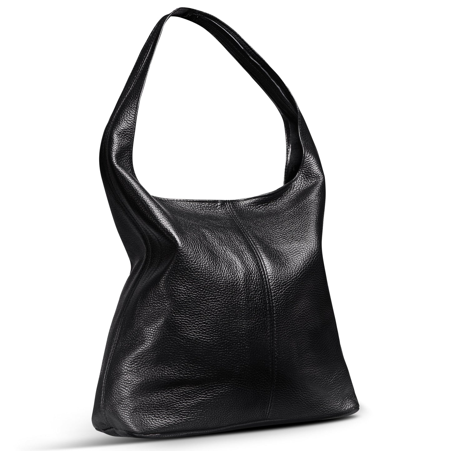 Italian Full-Grain Leather Hobo Bag | Siena
