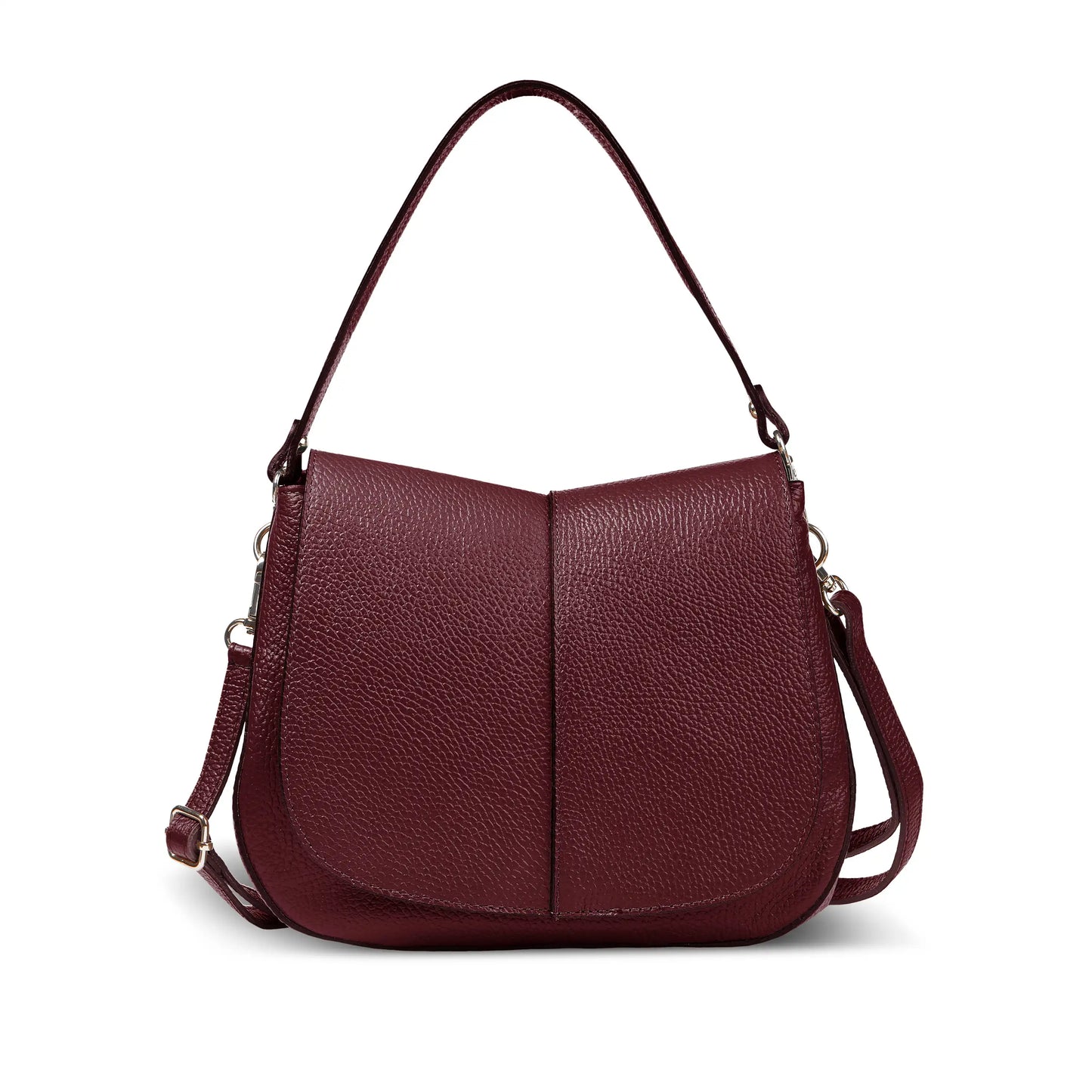Italian Full-Grain Leather Shoulder Bag | Terni