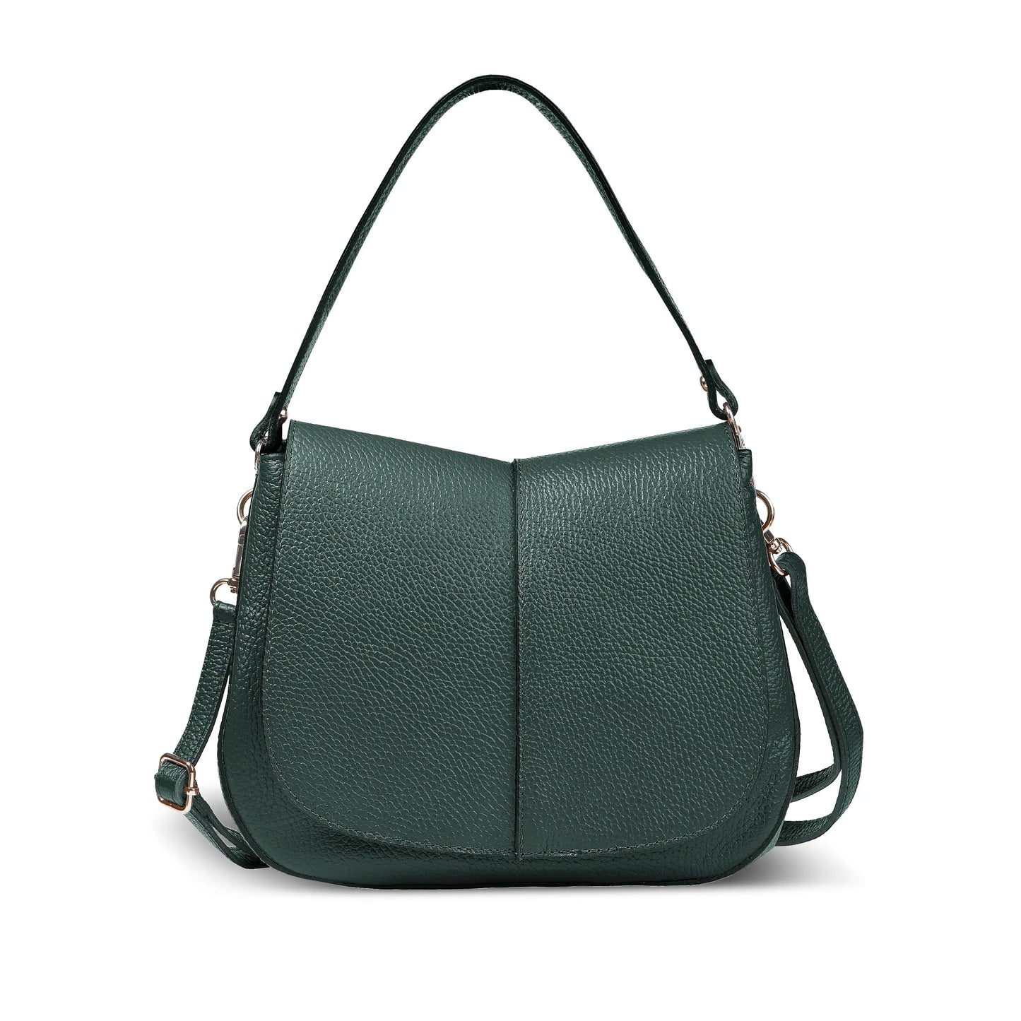 Italian Full-Grain Leather Shoulder Bag | Terni