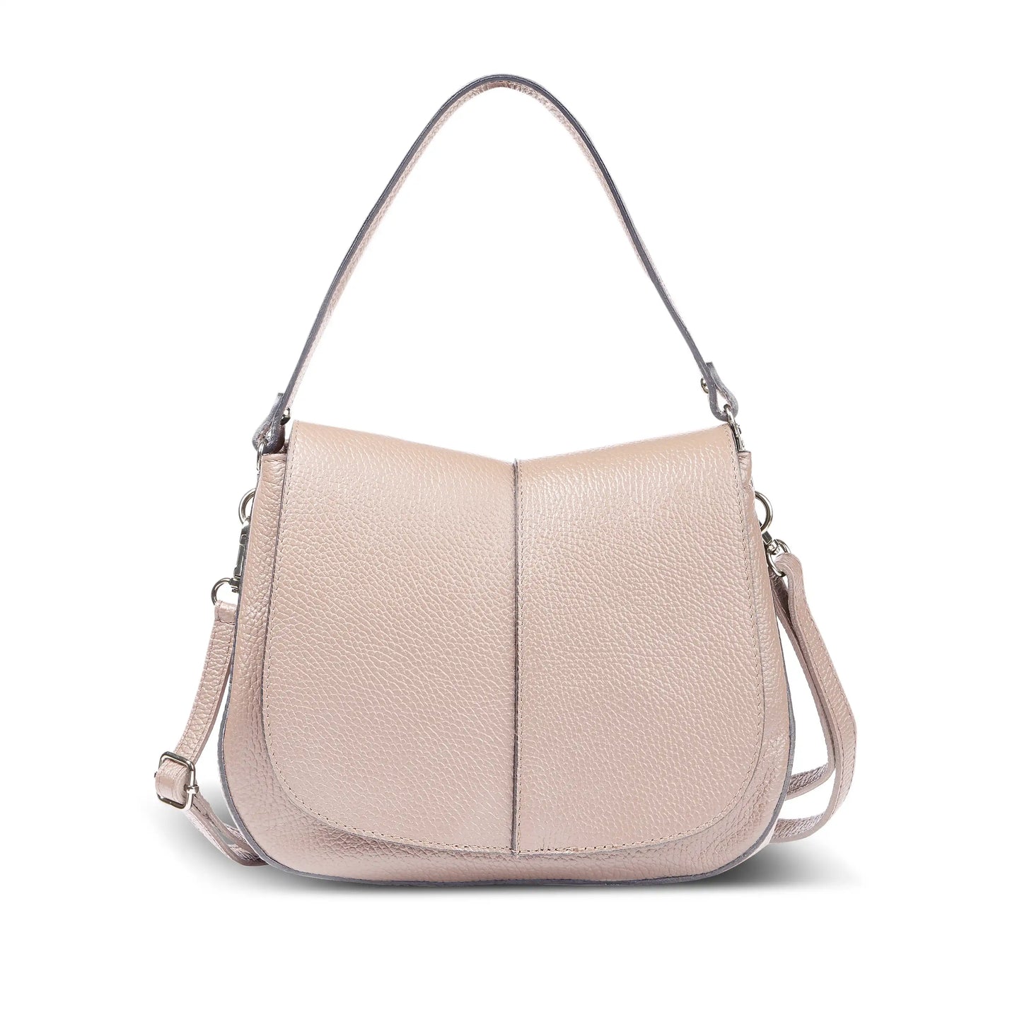 Italian Full-Grain Leather Shoulder Bag | Terni