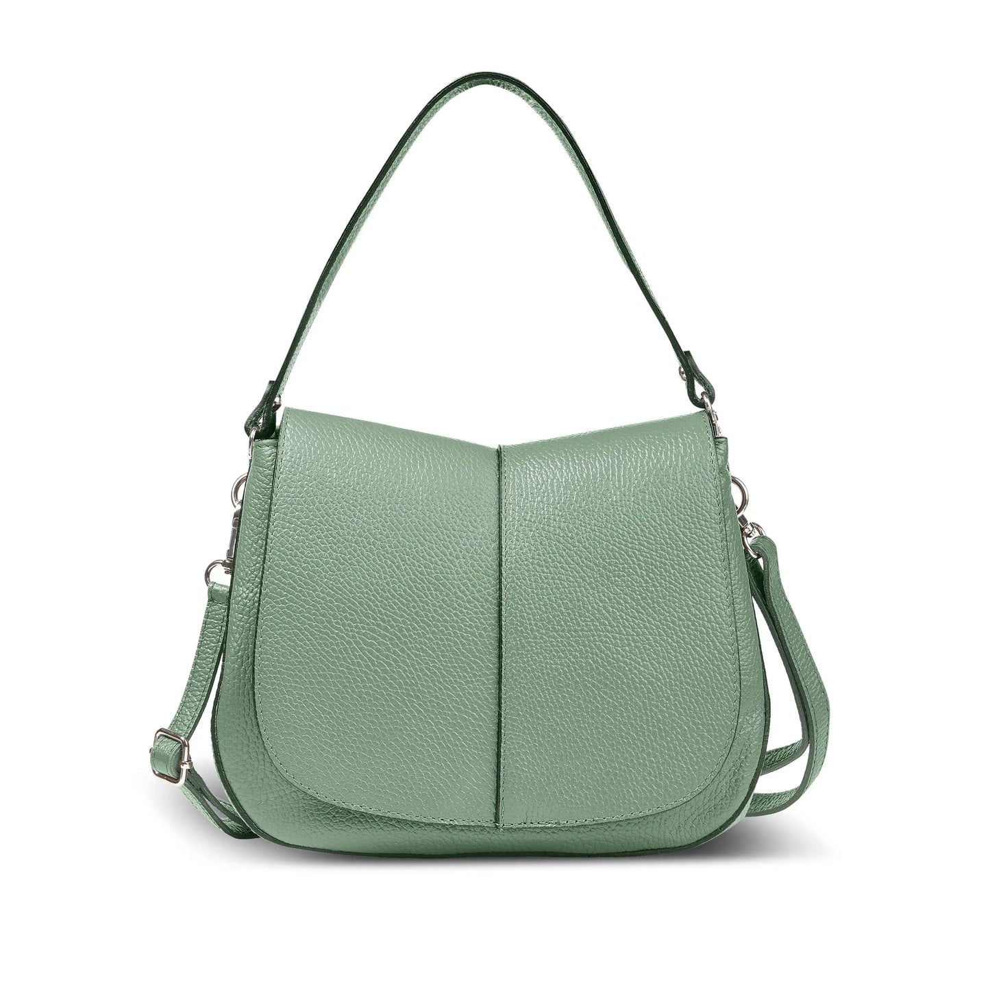 Italian Full-Grain Leather Shoulder Bag | Terni