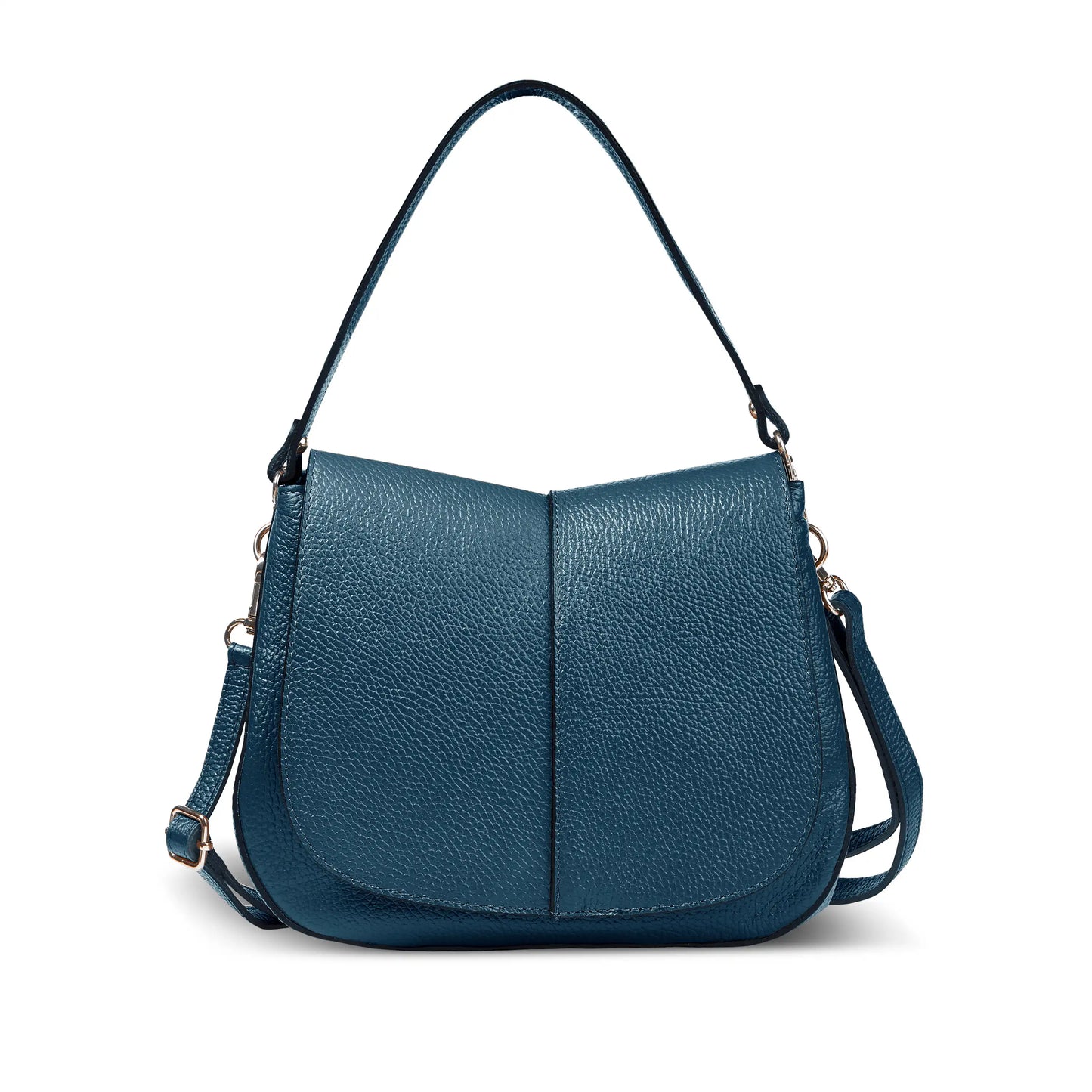 Italian Full-Grain Leather Shoulder Bag | Terni