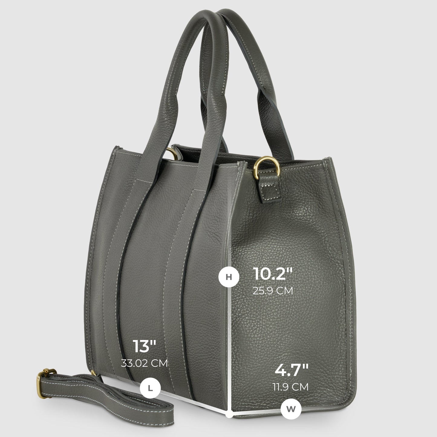 Italian Full-Grain Leather Tote Bag | Monza