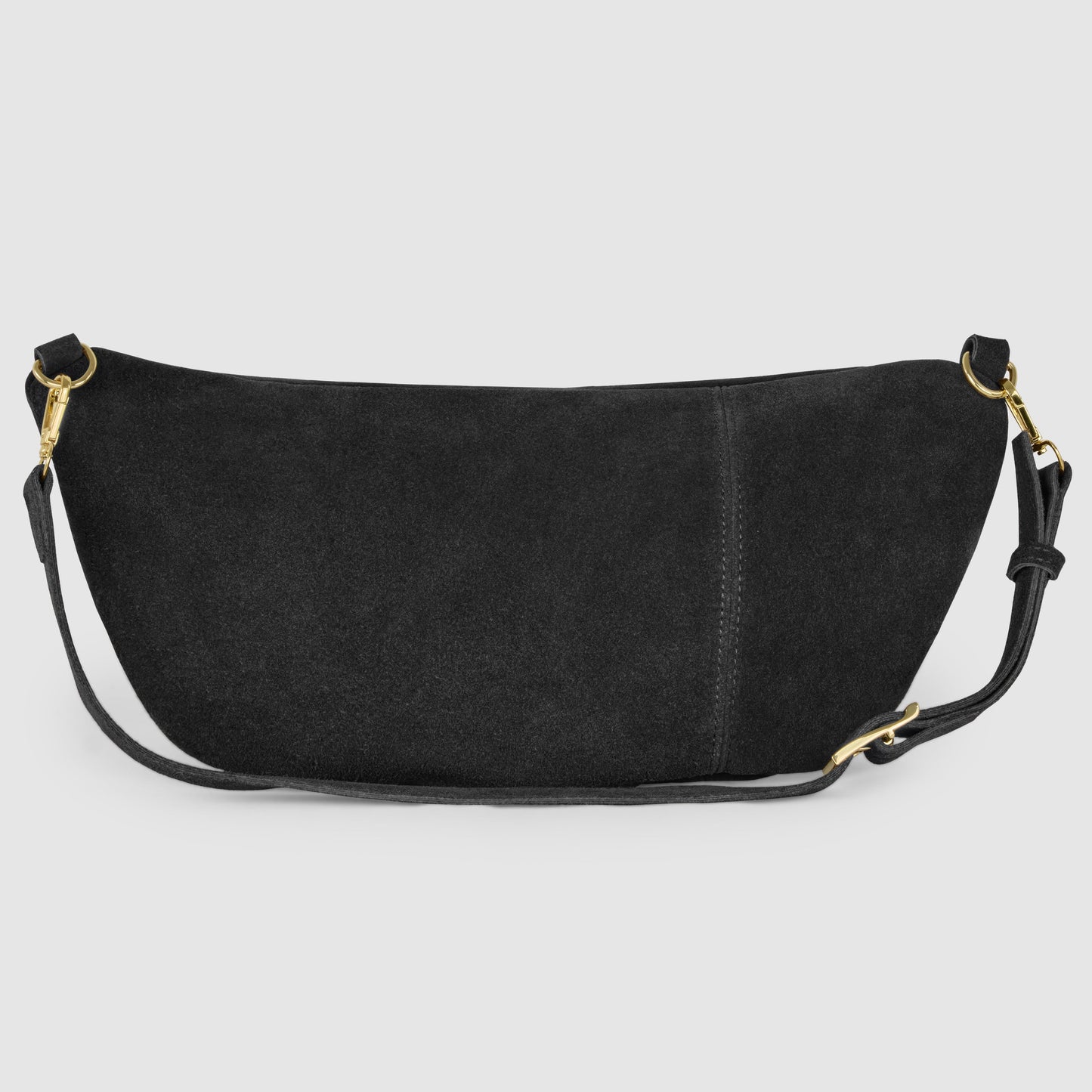 Italian Genuine Suede Crossbody Bag | Genova