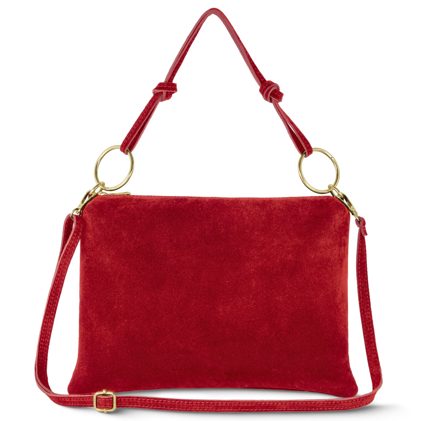 Italian Genuine Suede Shoulder Bag | Modena