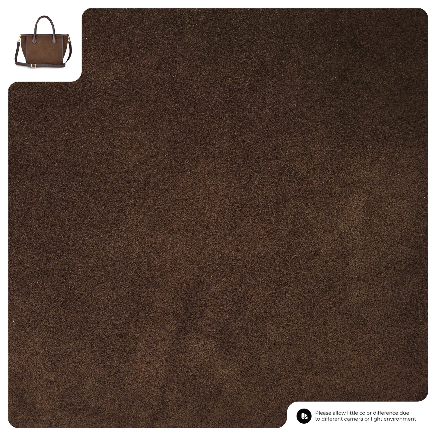 Italian Genuine Suede & Full-Grain Leather Top-Handle Bag | Alba