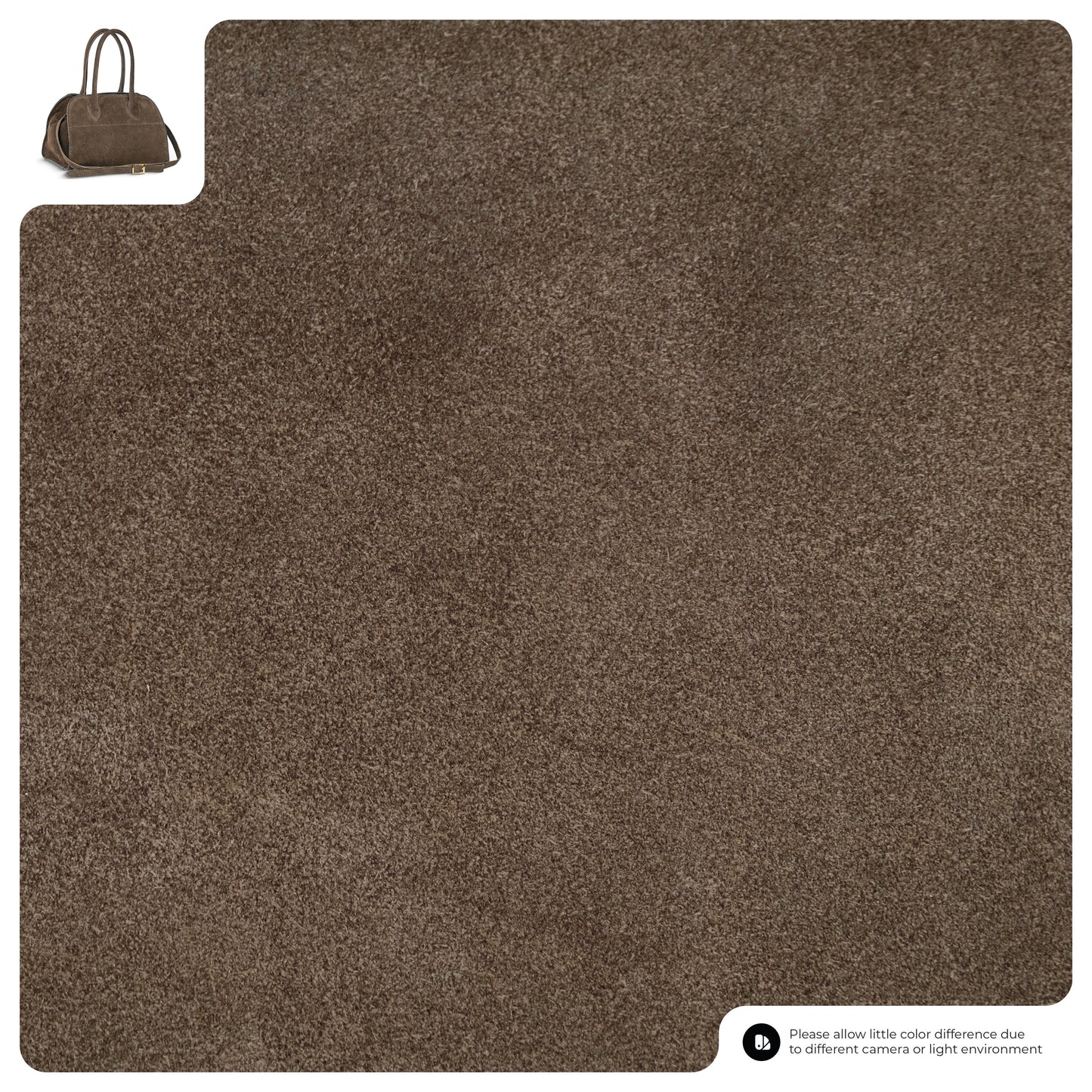 Italian Genuine Suede Top-Handle Bag | Novara