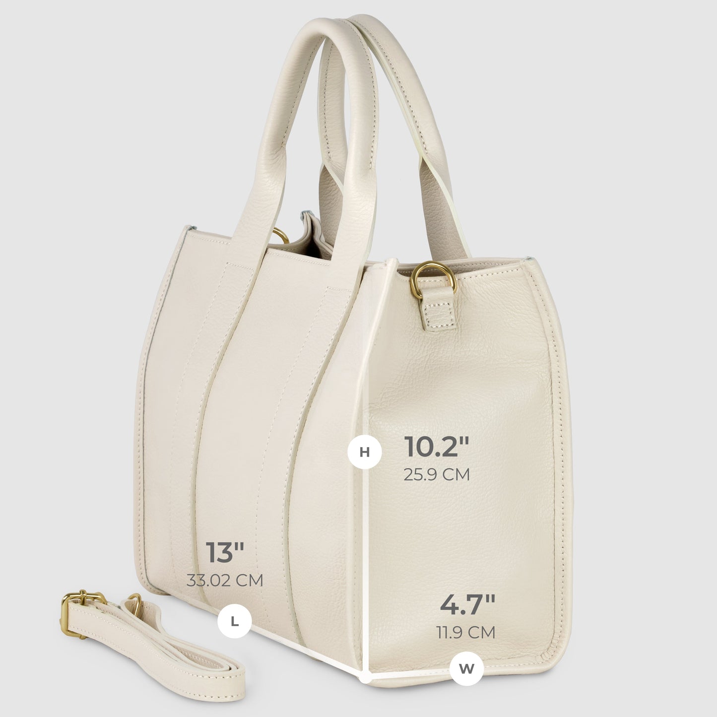 Italian Full-Grain Leather Tote Bag | Monza