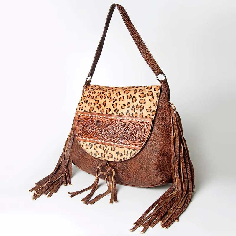American Darling Western Luxe Fringe Saddle Bag