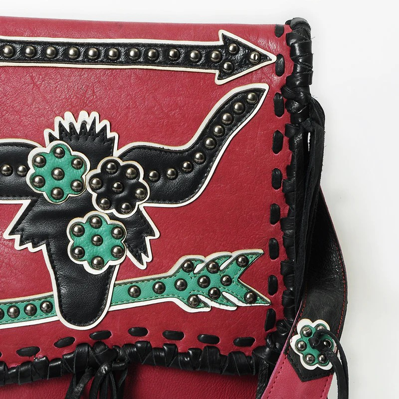 American Darling Southwest Spirit Fringe Crossbody Messenger Bag